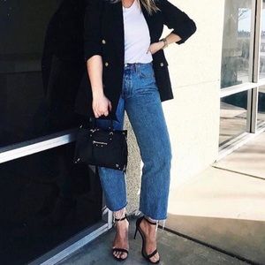 Levi’s 560 Mom Jean High Waisted Cropped Size 6